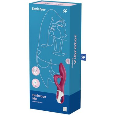 Vibratore Embrace Me: Stimolazione G e Clitoride Flessibile e Intensa